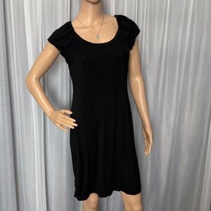 ANN TAYLOR Women's Black Dress (Size S)